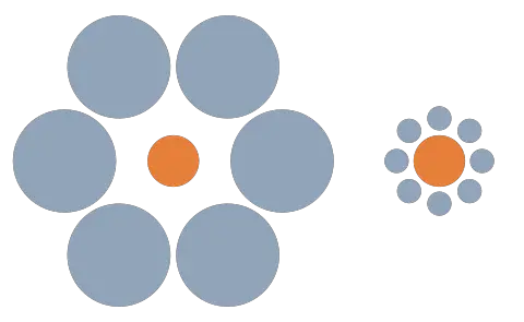 Ebbinghaus illusion - New World Encyclopedia