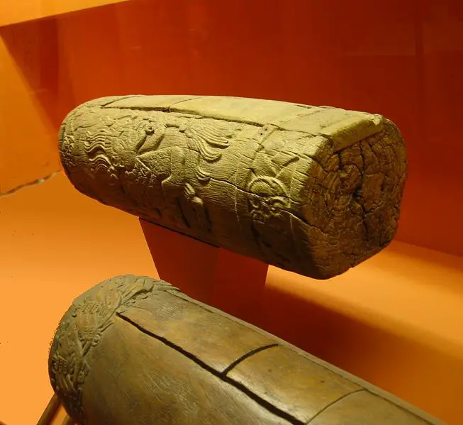 File:Two Teponaztli.jpg
