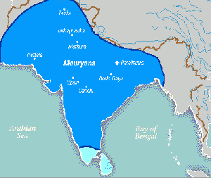 Mauryan Empire Map.gif