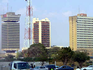 Downtown Lusaka,2003