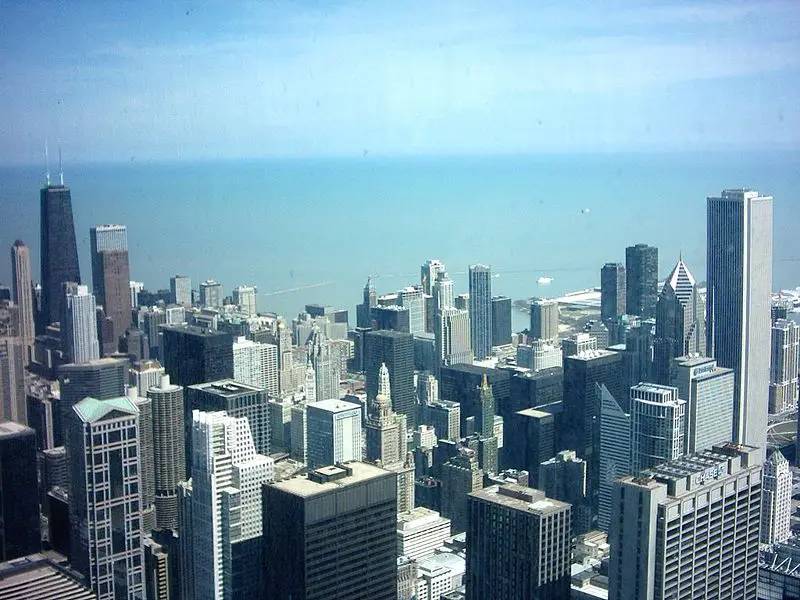 File:Skyscrapers viewfromSearsTower.jpg