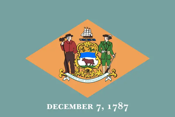File:Flag of Delaware.svg