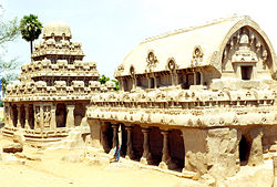 The Rathas in Mahabalipuram