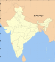 Thumbnail map of India with Goa highlighted