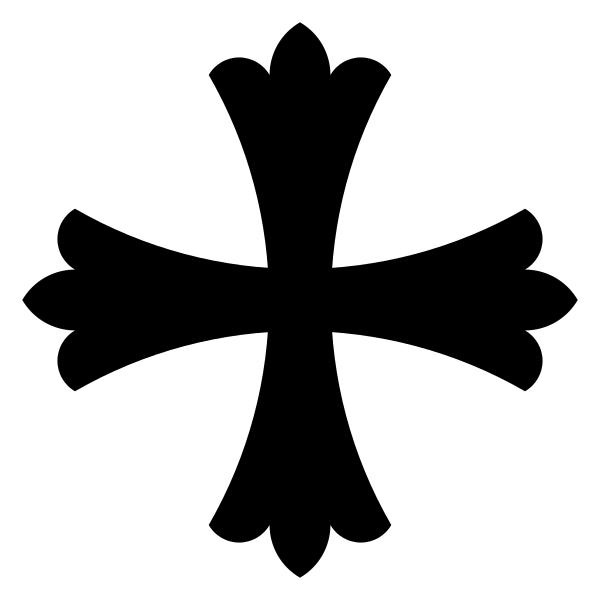 File:Cross-Patonce-Heraldry.svg
