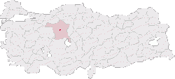 Location in Turkey