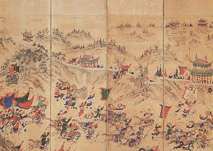 Japan's Korea War: First Invasion (1592-1596) - New World Encyclopedia