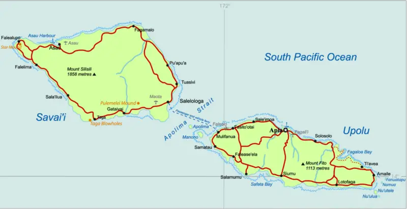 File:Samoa Country map.png