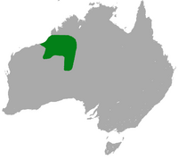Northern Marsupial Mole range