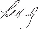 Ted Kennedy's signature