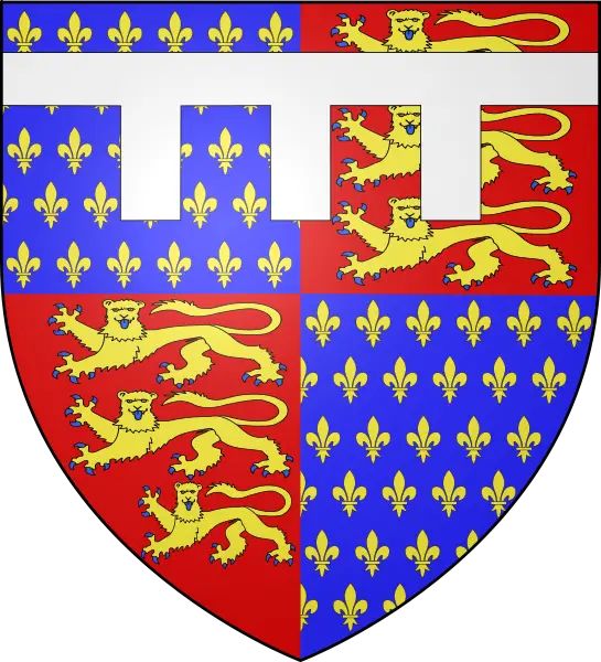 File:England Arms 1340-white label.svg