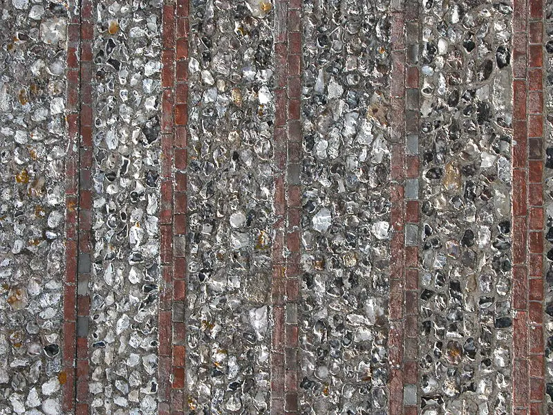 File:Flint Wall Wiltshire.JPG