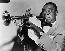 Louis Armstrong can be heard on many of Ma Rainey's recordings.