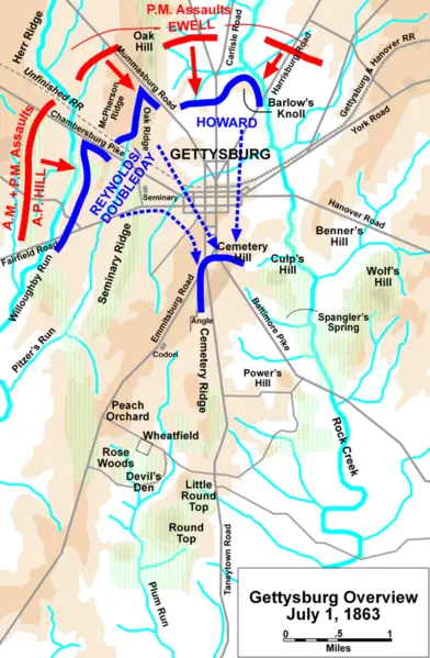 File:Gettysburg Battle Map Day1.png
