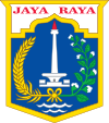 Official seal of Jakarta