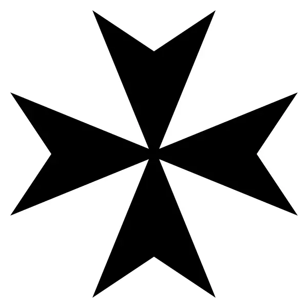 File:Maltese-Cross-Heraldry.svg