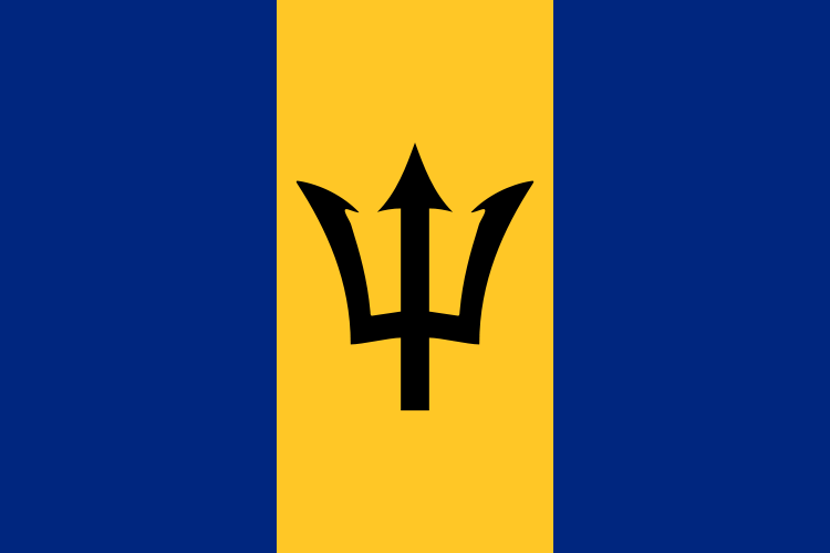 File:Flag of Barbados.svg