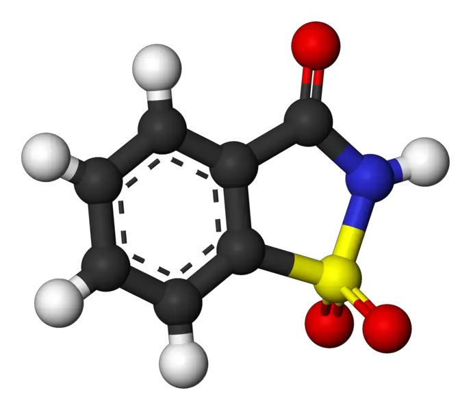 File:Saccharin-3D-balls.png