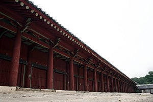 A view of the main hall, Jeongjeon.