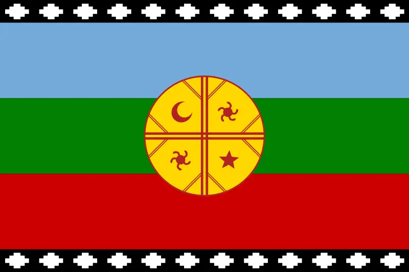 File:Flag of the Mapuches.svg