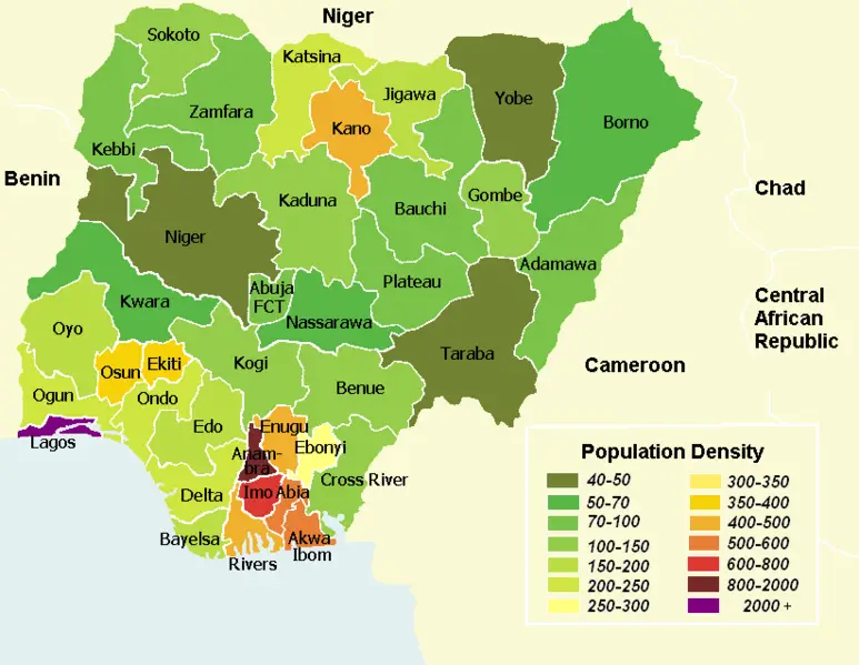 File:Bevölkerungsdichte Nigerischer Bundesstaaten english.PNG