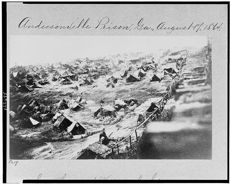 File:Andersonville pow tents photo.jpg