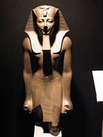 Basalt Statue of Thutmosis III in Luxor Museum